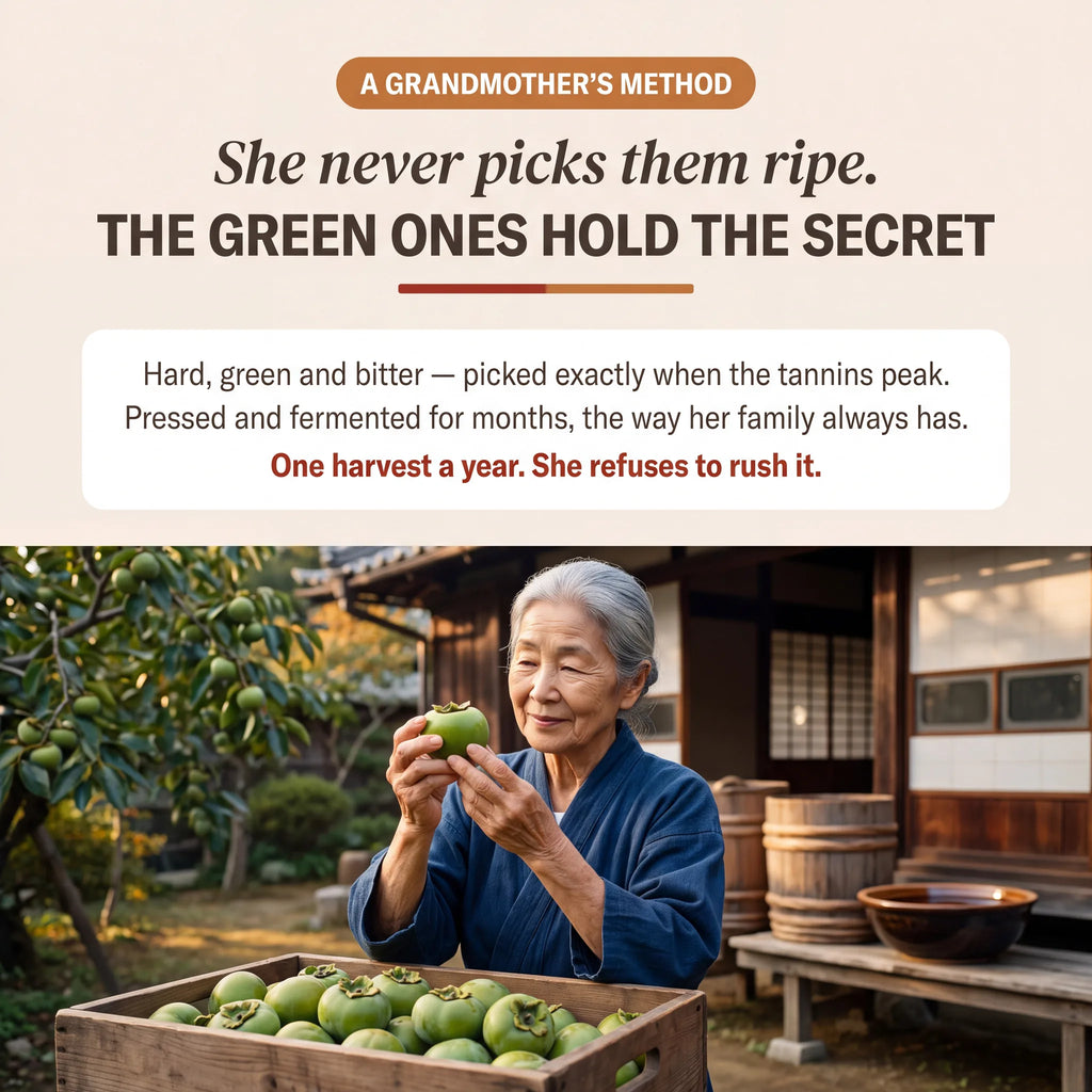 The 秘密 Shibuka Bar — Real Fermented Kakishibu